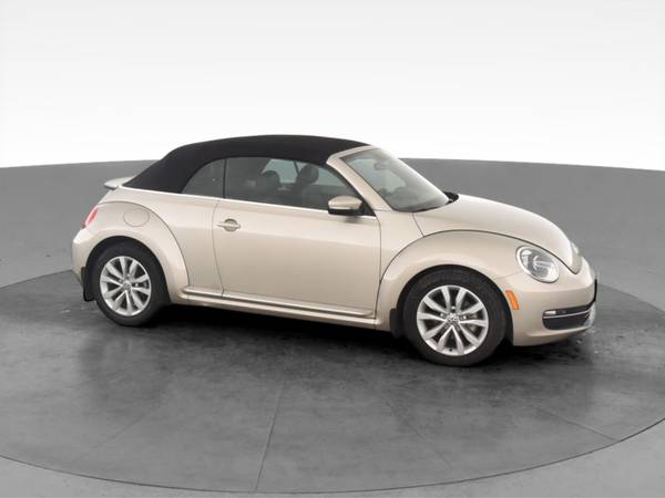 2013 VW Volkswagen Beetle TDI Convertible 2D Convertible Beige - -... for sale in South Bend, IN – photo 14