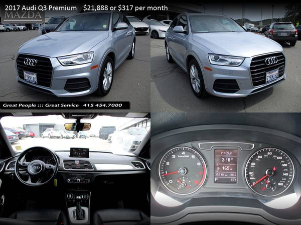 2017 Audi A3 Sedan Premium FOR ONLY $326/mo! - cars & trucks - by... for sale in San Rafael, CA – photo 16