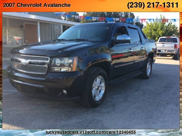 2007 Chevrolet Avalanche LTZ Sport Utility Pickup 4D 5 1/4 ft Lucky's for sale in North Fort Myers, FL – photo 5