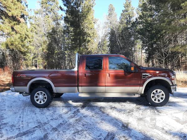 2008 Ford F350 King Ranch Crew 6 4 Diesel with full Delete and Tune for sale in victor, MT – photo 5