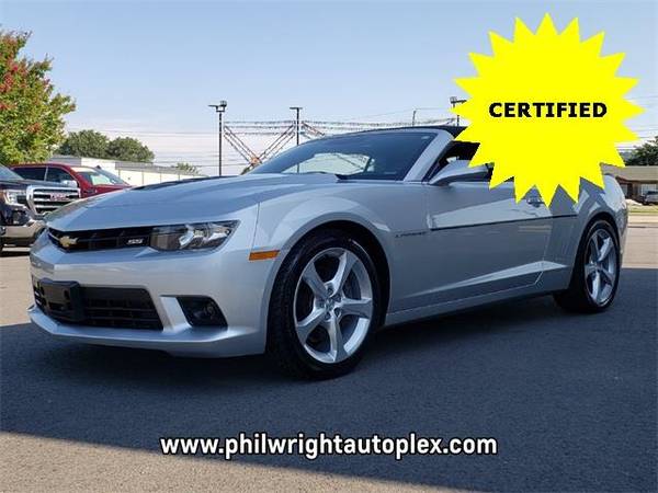 2015 Chevrolet Camaro convertible SS - Silver for sale in Russellville, AR – photo 2