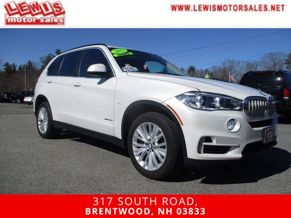 2015 BMW X5 AWD All Wheel Drive xDrive50i Loaded One Owner SUV for sale in Brentwood, NH