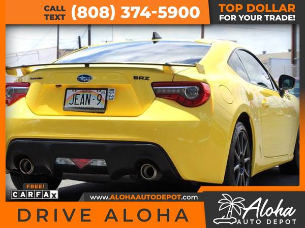 2017 Subaru BRZ SeriesYellow Coupe 2D 2 D 2-D for only 486/mo! for sale in Honolulu, HI – photo 6