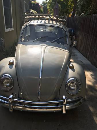 1966 Volkswagen Bug with Sunroof and Rack For Sale for sale in Redwood City, CA – photo 2