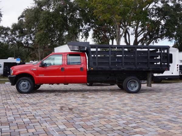 2004 Ford F-550 12 Dump Truck Red - - by dealer for sale in Bradenton, FL – photo 9