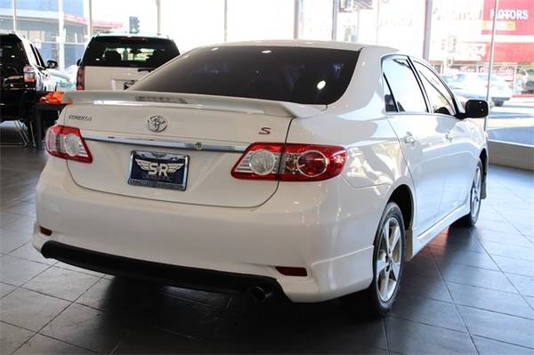 2013 Toyota Corolla S sedan Super White for sale in Hayward, CA – photo 5