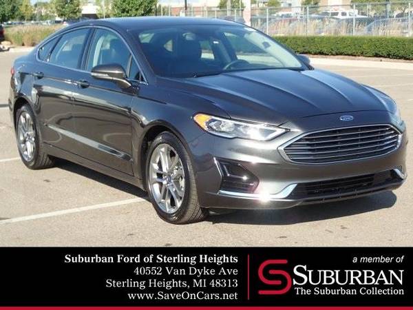 2019 Ford Fusion sedan SEL (Magnetic Metallic) GUARANTEED for sale in Sterling Heights, MI – photo 2