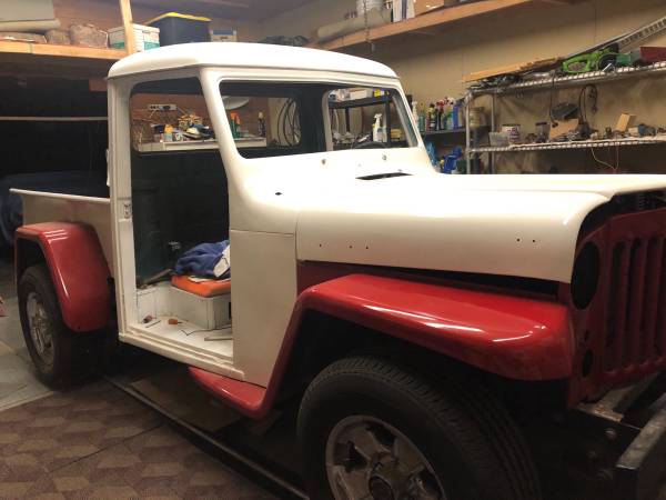 1956 Jeep (Willys) pickup project - cars & trucks - by owner -... for sale in Richland, WA