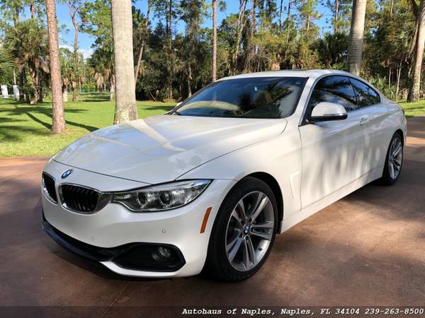 2016 BMW 428i Coupe 49K Miles! White over Beige! Driver assist packa... for sale in Naples, FL – photo 7