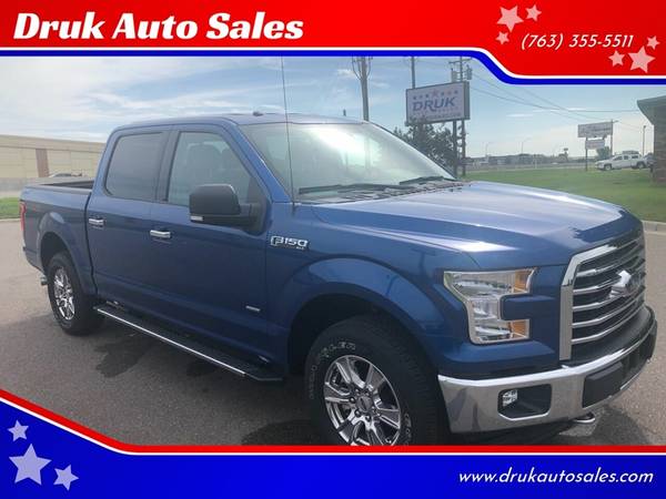 2017 Ford F150 XLT SuperCrew 4x4**WARRANTY**LOADED**LOW MILES**FINANCE for sale in Ramsey , MN
