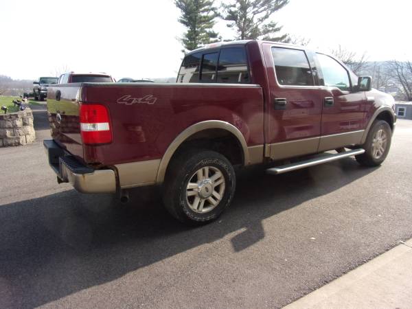 2004 FORD F150 4X4 LARIAT LOW MILES - cars & trucks - by owner -... for sale in Oak Hill, WV – photo 4