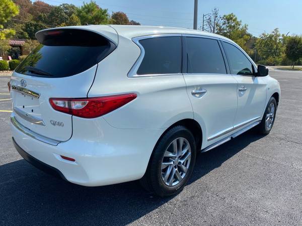 2015 Infiniti QX60 Base 4dr SUV suv White - cars & trucks - by... for sale in Fayetteville, AR – photo 5