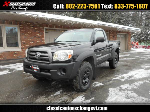 2009 Toyota Tacoma Regular Cab 4WD - - by dealer for sale in BERLIN, VT