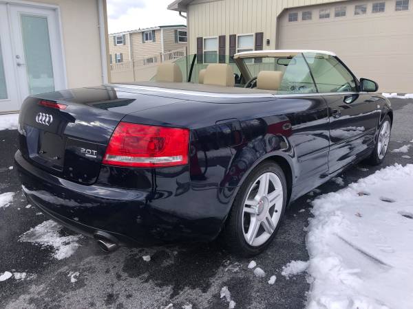 2008 Audi A4 Quattro Cabriolet AWD 88, 000 Miles Premium Package NAV for sale in Palmyra, PA – photo 5