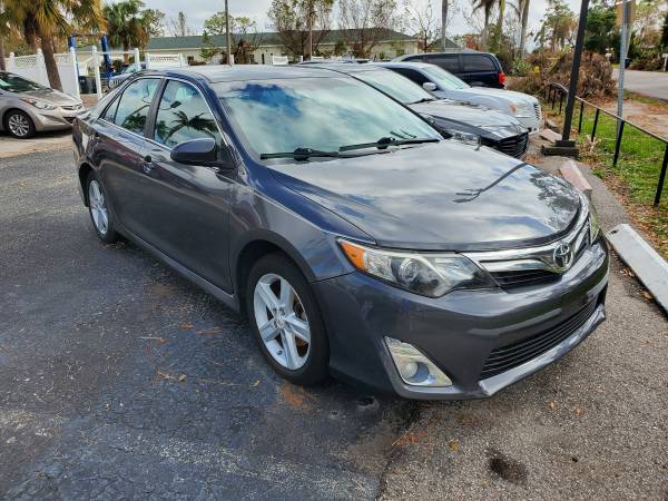 2012 TOYOTA CAMRY SE - 67K mi - LEATHER, QUICK 4-CYLINDER, NICE for sale in Fort Myers, FL – photo 3