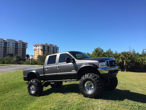 2004 Ford F350 Lariat 4x4 Crew Cab "LIFTED OLD SCHOOL" for sale in Venice, FL – photo 17