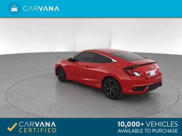 2016 Honda Civic LX-P Coupe 2D coupe Red - FINANCE ONLINE for sale in Atlanta, CO – photo 8