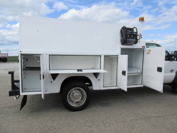 2012 Ford F-450 **DIESEL WALK IN UTILITY W/ AIR COMPRESSOR** for sale in London, OH – photo 13