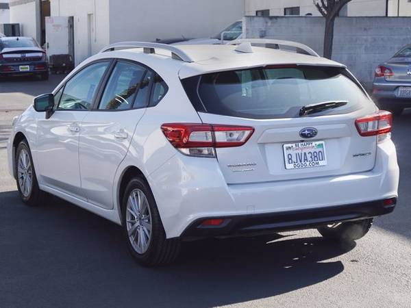 2018 Subaru Impreza 2 0i Premium hatchback Crystal White Pearl for sale in Fremont, CA – photo 2