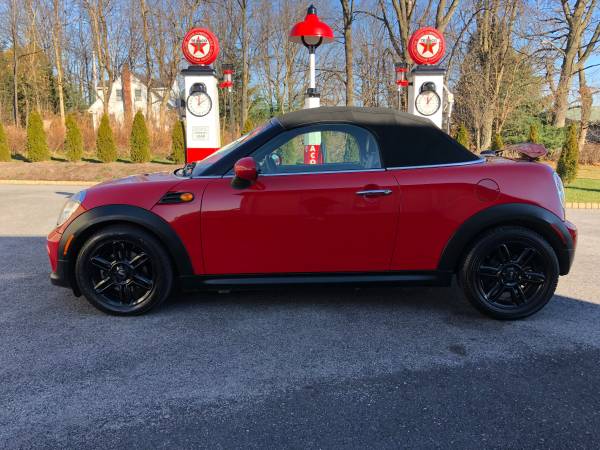 2014 Mini Cooper Roadster Convertible 6 Speed 1 Owner Clean Carfax for sale in Palmyra, PA – photo 19