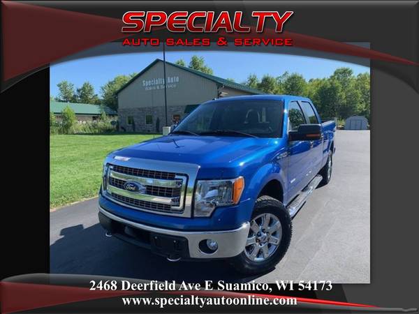 2013 Ford F150! XLT! 4WD! Bckup Cam! Rust Free! One Owner! 64k Miles! for sale in Suamico, WI