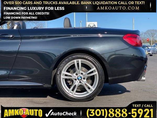 2018 BMW 430i xDrive AWD 430i xDrive 2dr Convertible 3000 DOWN for sale in Laurel, MD – photo 13