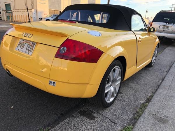 2004 AUDI TT convertible Excellent condition with super low miles for sale in Honolulu, HI – photo 5