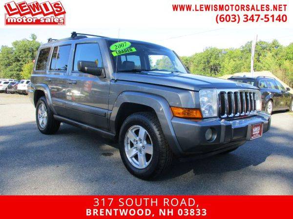 2007 Jeep Commander Sport Leather Moonroof 4x4 ~ Warranty Included for sale in Brentwood, NH