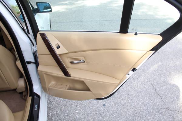 2005 BMW 525i E60 Alpine White Tan Leather Clean Title Smogged for sale in Covina, CA – photo 18