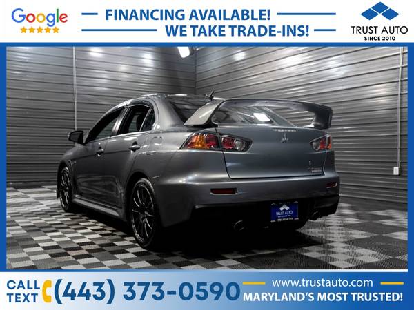 2015 Mitsubishi Lancer Evolution Final Edition AWD 5-Speed Manual for sale in Sykesville, MD – photo 5