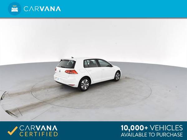 2016 VW Volkswagen eGolf SE Hatchback Sedan 4D sedan White - FINANCE for sale in Arlington, District Of Columbia – photo 11
