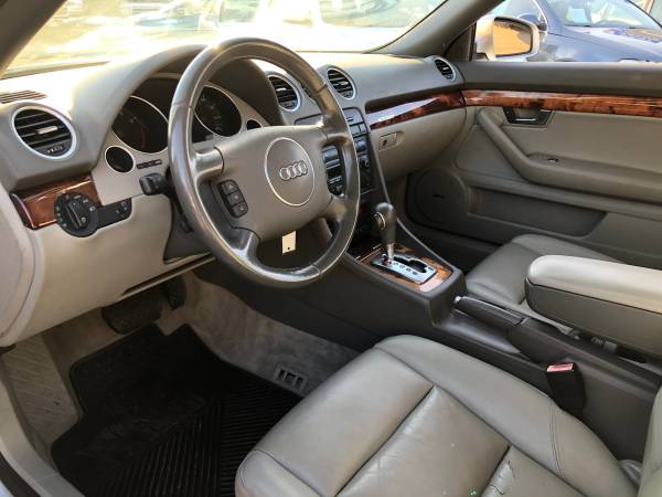 2005 Audi A4 3.0 quattro Cabriolet AWD V6 1Owner ExprtMaintnce for sale in San Leandro, CA – photo 8
