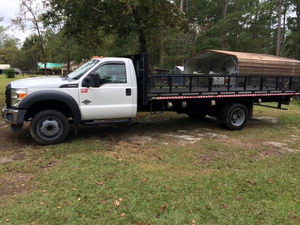 2012 Ford F550 Flatbed Truck for sale in Leland, NC – photo 2