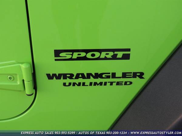 2013 JEEP WRANGLER UNLIMITED/4X4/CLEAN CARFAX/ BLUETOOTH/WE... for sale in Tyler, TX – photo 8