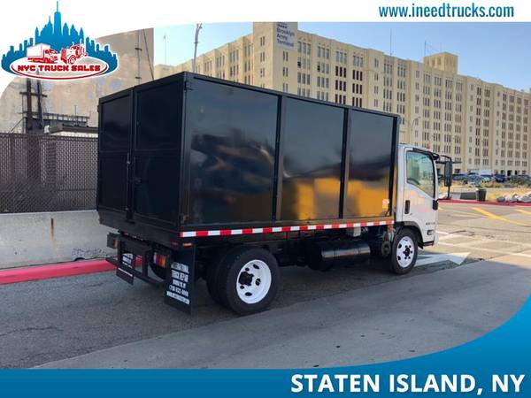 2010 ISUZU NRR 12' FEET DUMP TRUCK GARBAGE JUNK REMOVAL TRUCK-maryland for sale in Staten Island, District Of Columbia – photo 2