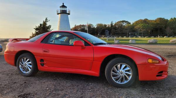 1996 MINT Mitsubishi 3000GT RED 5SPD Manual Sports Car ONLY 47K for sale in Marion, MA
