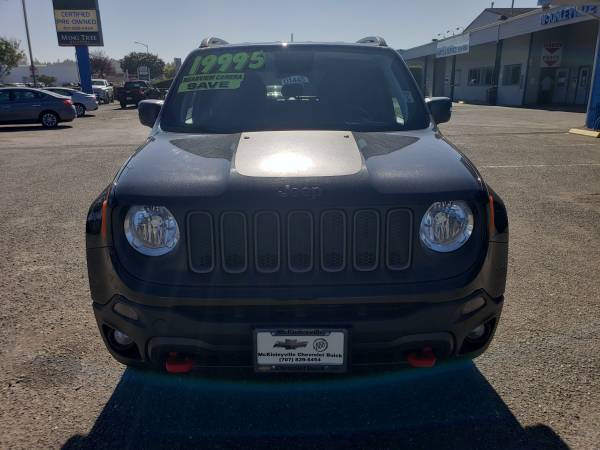 ***2018 JEEP RENEGADE 4X4 TRAILHAWK*** - cars & trucks - by dealer -... for sale in Mckinleyville, CA – photo 3