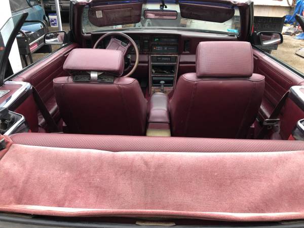 1989 Chrysler Lebaron Convertible for SALE or TRADE for sale in Stratford, NY – photo 9