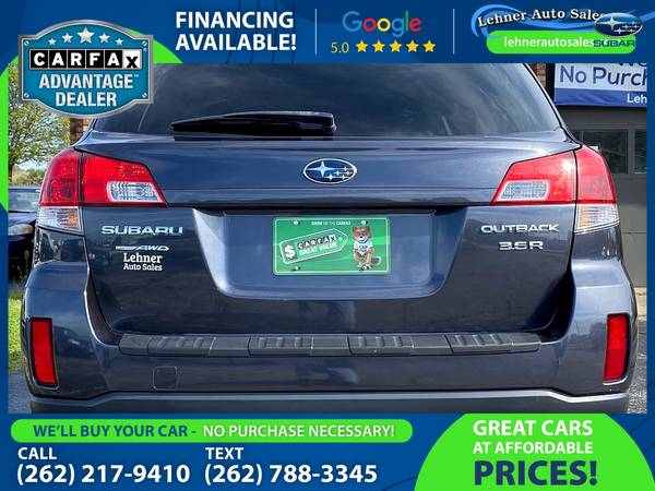 2010 Subaru Outback Ltd Pwr Moon - - by dealer for sale in Pewaukee, WI – photo 6