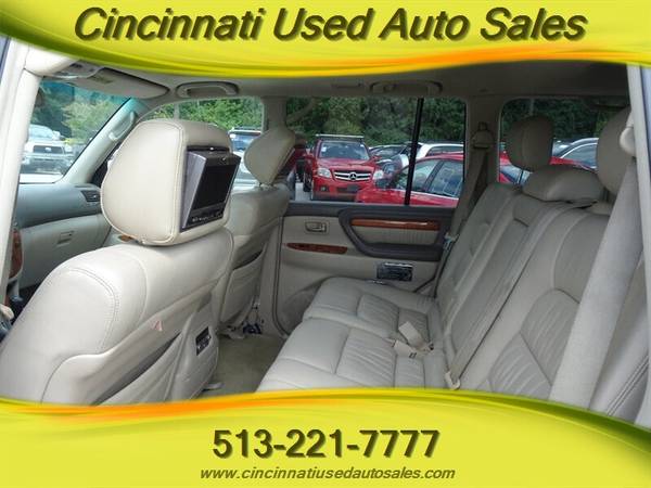 2007 Lexus LX 470 4 7L V8 4X4 - - by dealer - vehicle for sale in Cincinnati, OH – photo 17