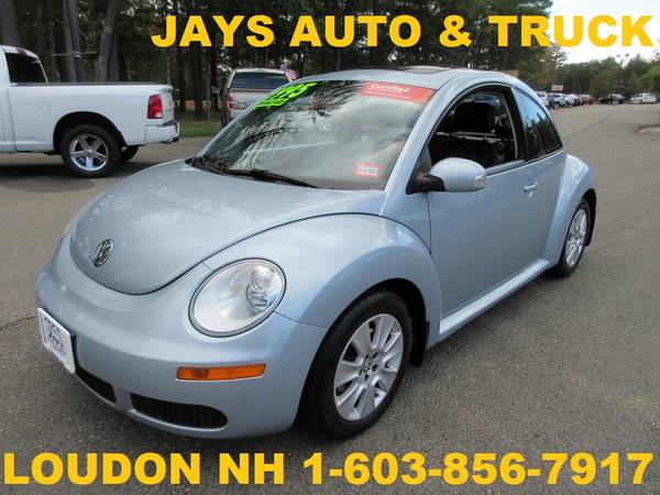 2009 VOLKSWAGEN NEW BEETLE COUPE COUPE WITH CERTIFIED WARRANTY for sale in LOUDON, ME