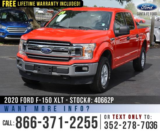 2020 FORD F150 XLT 4WD Camera, Bluetooth, FordPass Connect for sale in Alachua, AL – photo 3