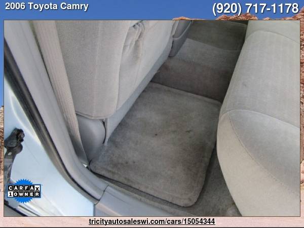 2006 TOYOTA CAMRY LE 4DR SEDAN W/AUTOMATIC Family owned since 1971 for sale in MENASHA, WI – photo 21