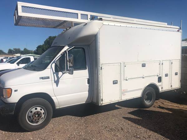 2001 FORD ECONOLINE COMMERCIAL CUTAWAY E-350 KUV STYLE CARGO WORK VAN for sale in Mesa, NV
