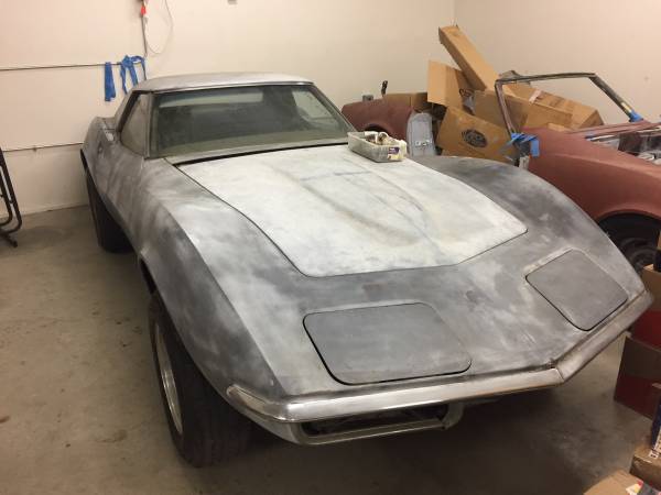69 Corvette project car for sale in Mishawaka, IN