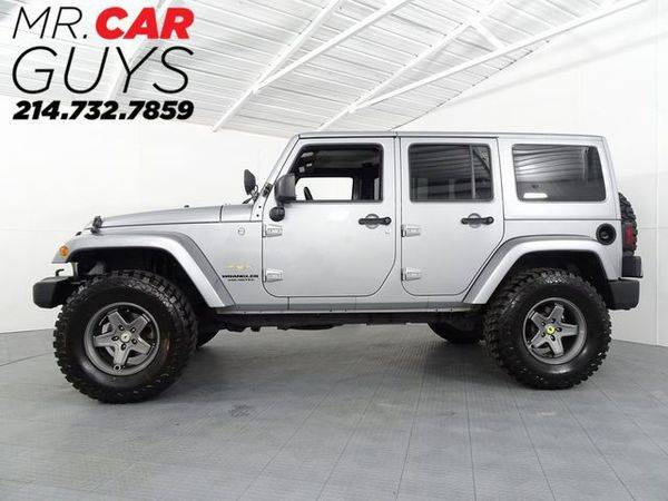 2013 Jeep Wrangler Unlimited Sahara Rates start at 3.49% Bad credit... for sale in McKinney, TX