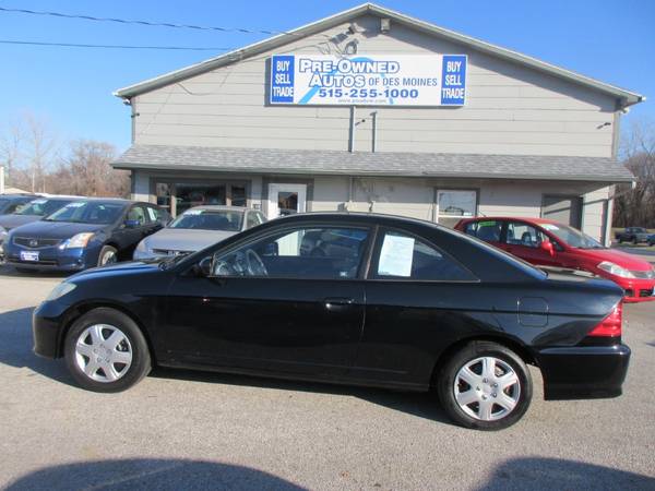 2005 Honda Civic LX Coupe - Automatic - Cruise - Fuel Saver - NICE! for sale in Des Moines, IA