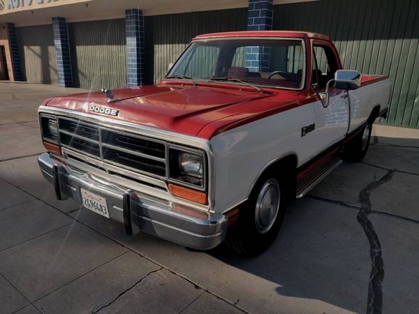 1990 Dodge ram D250 gasoline long bed pickup truck - cars & trucks -... for sale in Temple City, CA