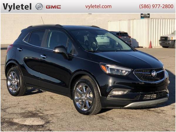 2018 Buick Encore SUV FWD 4dr Essence - Buick Ebony Twilight - cars... for sale in Sterling Heights, MI