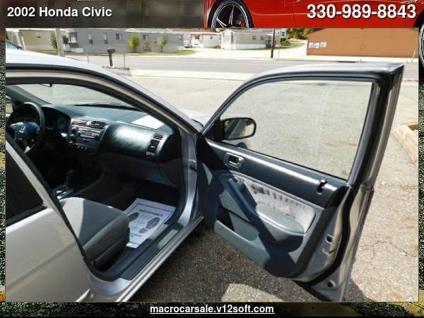 2002 Honda Civic LX 4dr Sedan with - - by dealer for sale in Akron, OH – photo 18